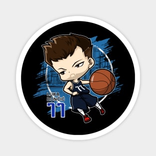 Chibi Basketball - Luka Doncic Magnet